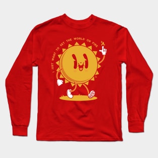 World On Fire Long Sleeve T-Shirt